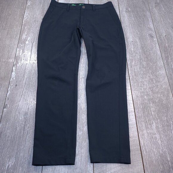 Bonobos Pants Mens 31x30 Black Golf Performance Athletic Fit Preppy Khakis - Picture 2 of 10